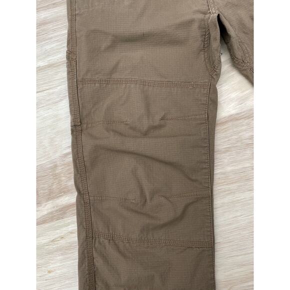 Hawx Pants Men's Work Gear Ripstop Fabric Stretch Pockets Tan Size 34 x 30 - Picture 4 of 6